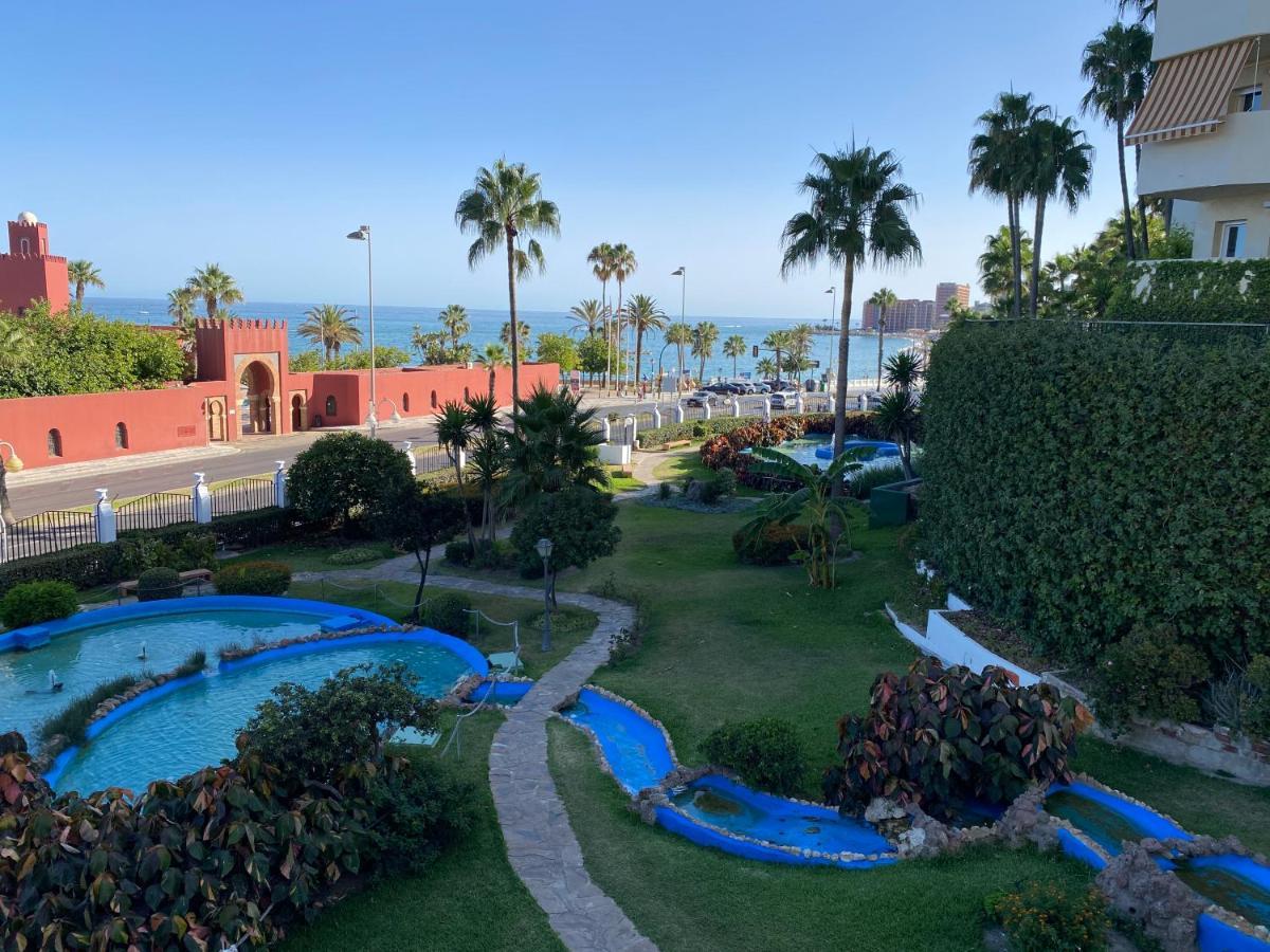 Modern Sea View Studio In Benal Beach Benalmádena Eksteriør bilde
