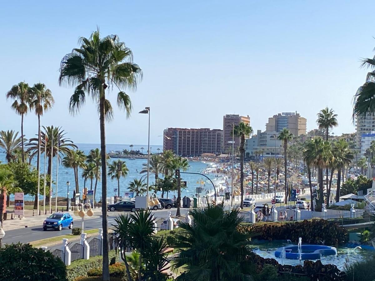 Modern Sea View Studio In Benal Beach Benalmádena Eksteriør bilde